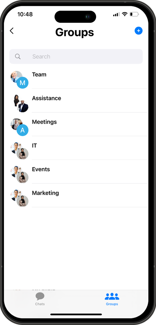 Tairra's Hierarchical Organization Structure Interface